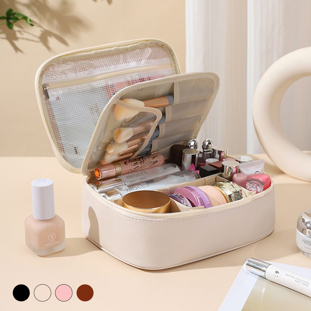 여행용 화장품 파우치 대용량 뷰티 브러쉬 메이크업 가방