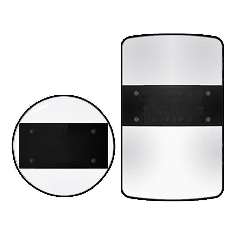 진압 방패 폴리카보네이트 보호 투명 호신 사각 도구 3.0mm 두께 투명 사각 방패 - 상세 이미지 3