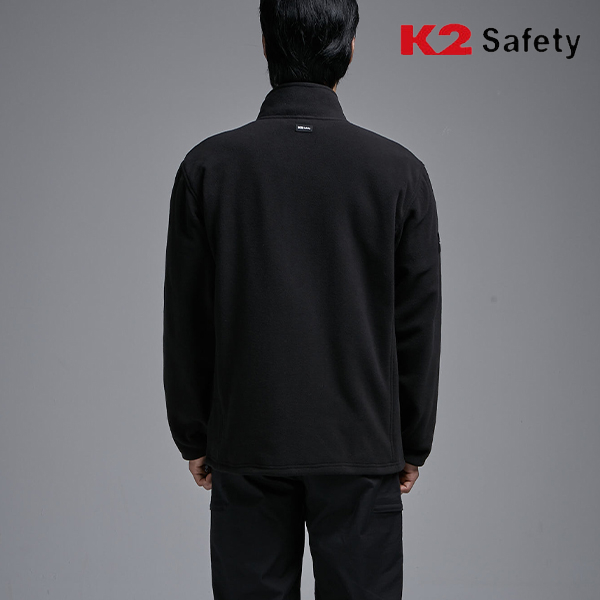 K2 세이프티 바람막이 자켓 남자 기모 작업복 겨울 플리스 재킷 F5102 - 상세 이미지 3