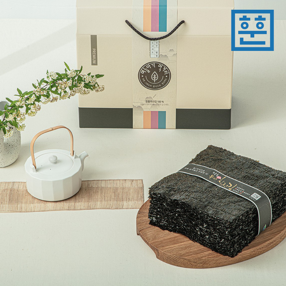 자연산 장흥 무산김 곱창김 돌김 선물세트 - 상세 이미지 4