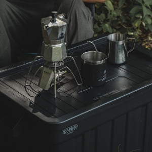 카고컨테이너 실드 박스 75L 캠핑 수납 정리함 다용도 트렁크 카키 운동러 솔직 후기 | 실사용 리뷰 - 상품 이미지 2