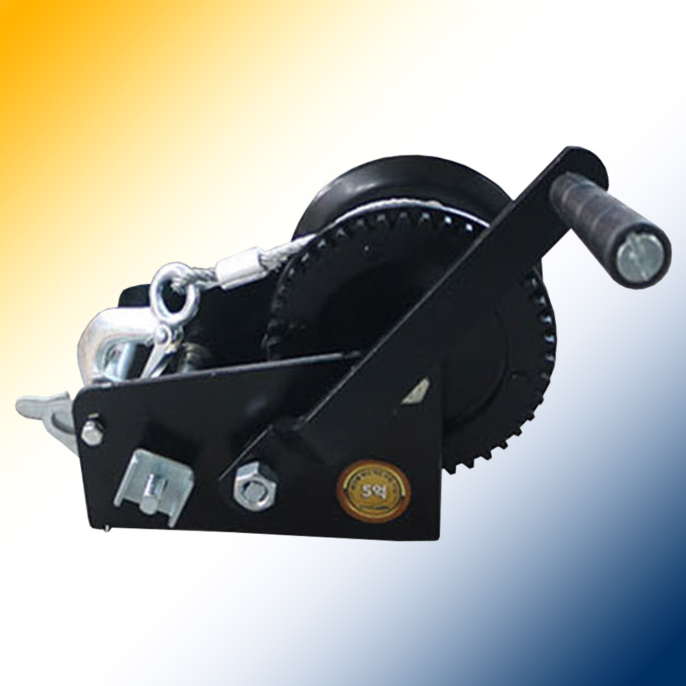 SY리프트 라체트 기어식 수동윈치 (로프 후크 기본 장착) SH-2000