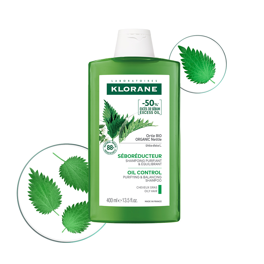 [클로란] 네틀 노세범 샴푸 400ml 3종 택 1 (+선택 없음/ 드라이 샴푸 50ml / 드라이 샴푸 150ml) (극지성두피) - 상품 이미지