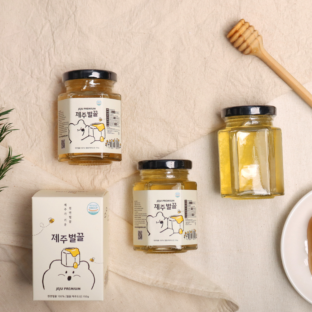 프리미엄 제주벌꿀 150g 제주 꿀 답례품 - 상세 이미지 4