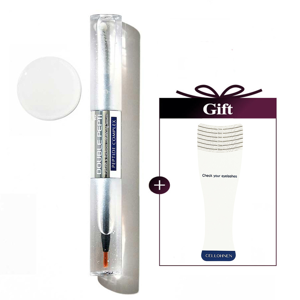 더블펩티 속눈썹영양제 눈썹 에센스 앰플 아이래쉬세럼 14ml