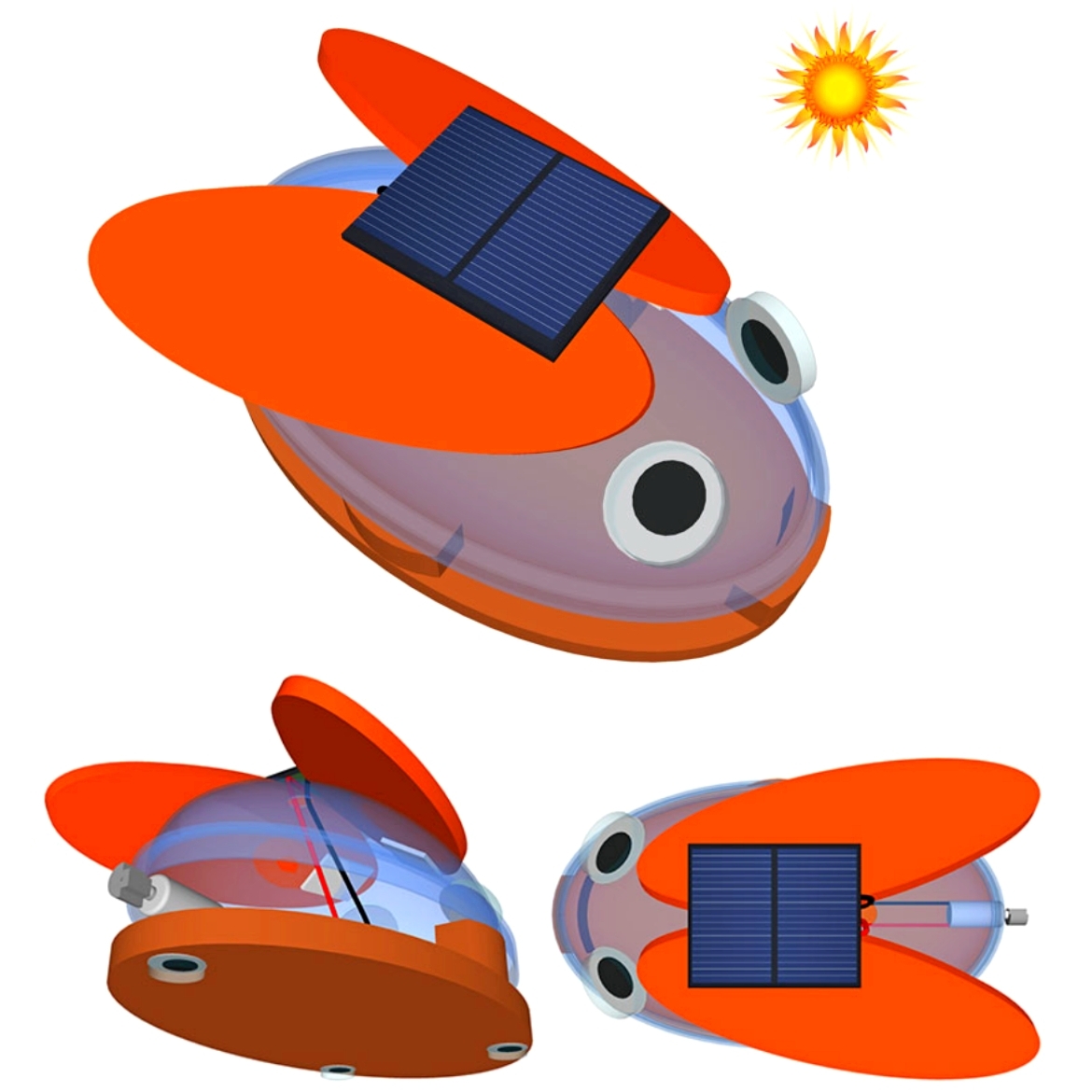 저전류고속모터 진동곤충로봇 진동매미장난감만들기 5세트 초등돌봄과학실험