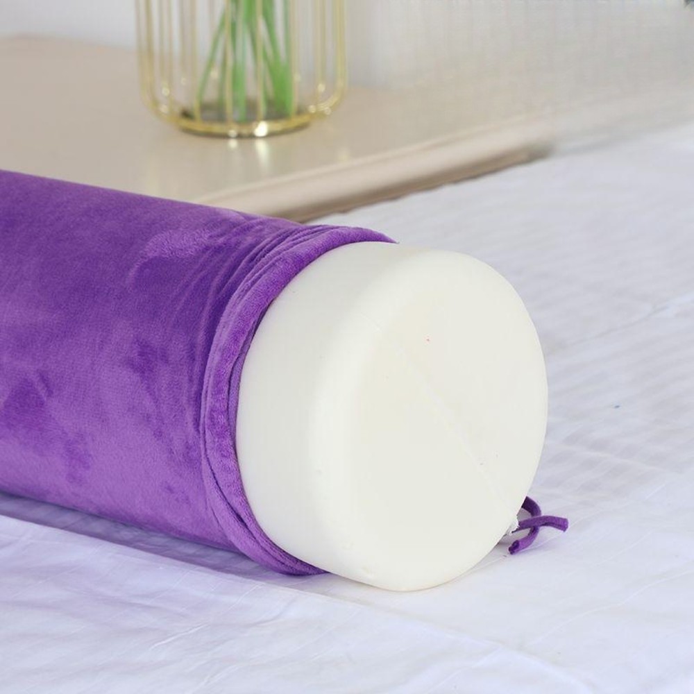 구멍 쿠션 미용 얼굴 미용실 베개 침대 가슴 U자형 마사지 순수형 발베개 면직물심 퍼플 두껍고