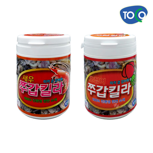 토코 쭈갑킬라 쭈꾸미 갑오징어 문어 집어제 에기 루어 유인제 흔들이