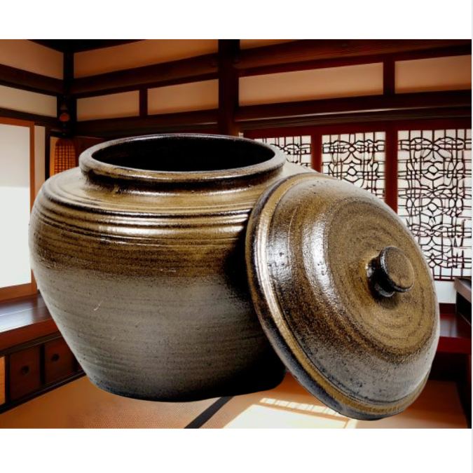 벌레 안생기는 쌀통 도자기 쌀독 항아리 3kg 쌀항아리