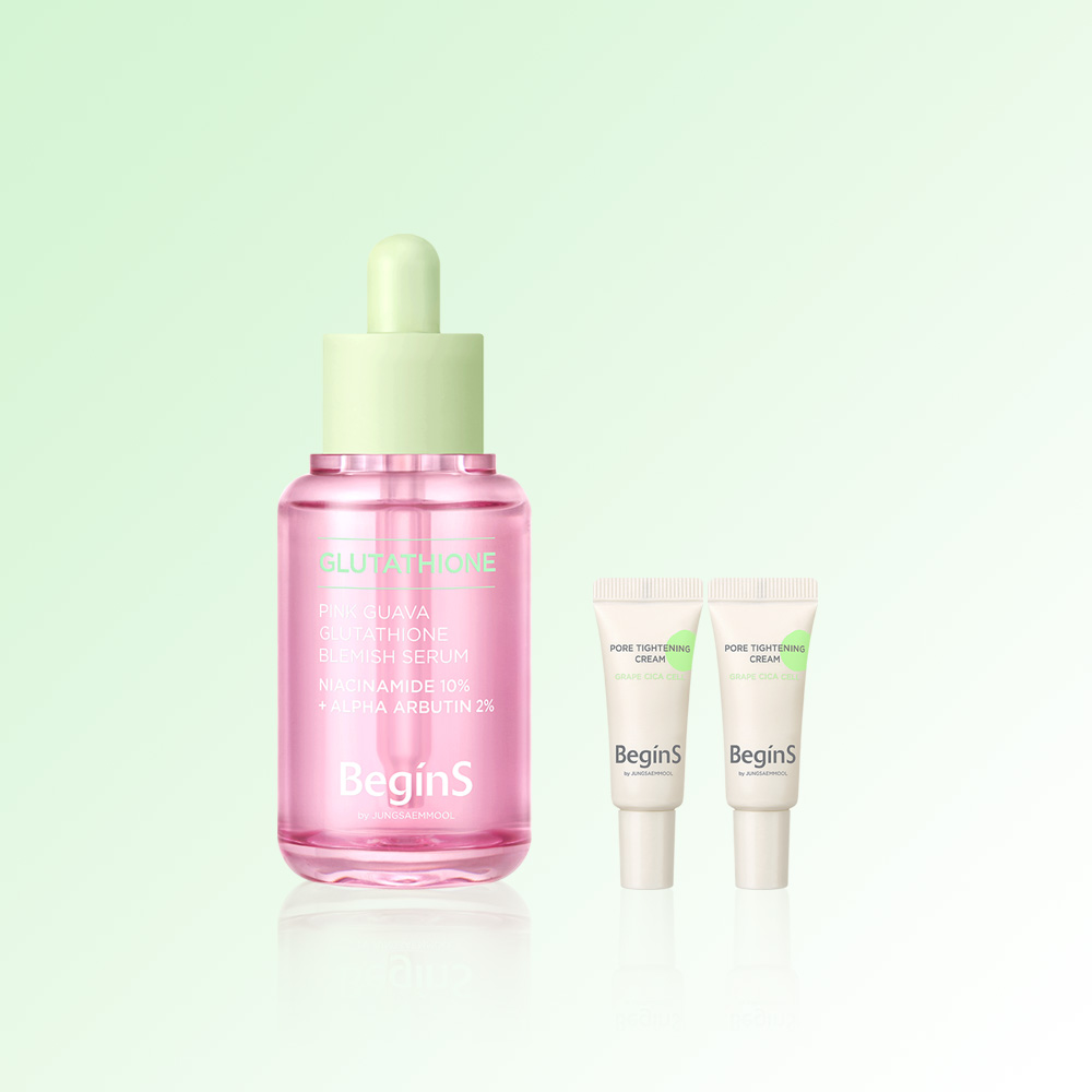 비긴스 바이 정샘물 핑크구아바 글루타치온 흔적세럼 30ml - 상품 이미지