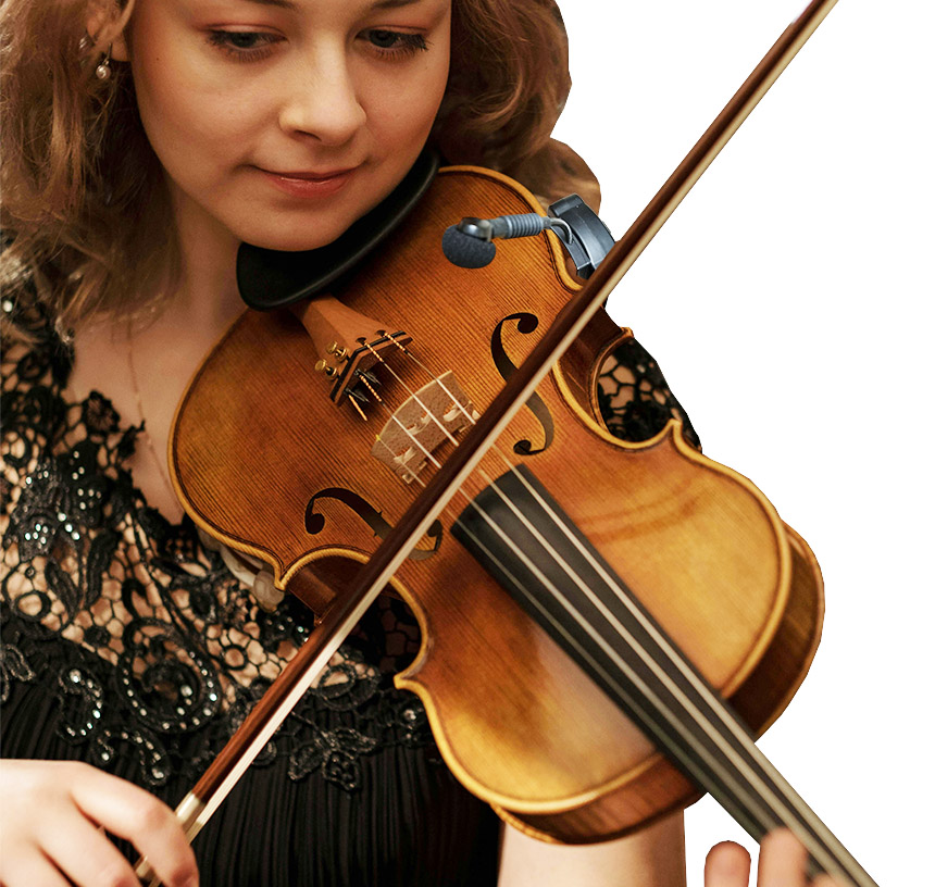 바이올린 무선 마이크 국산 사운드플러스 악기마이크 violinMic - 메인 이미지