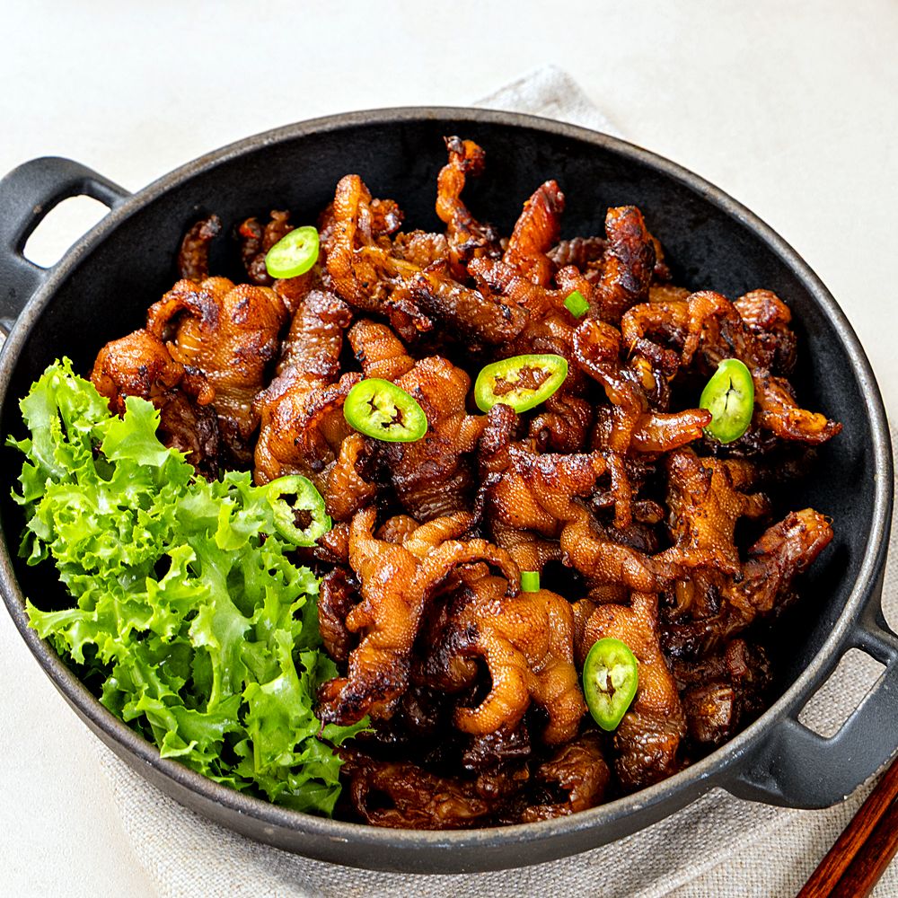 형닭마켓 직화바베큐닭발 무뼈 양념 매콤 바베큐치킨맛 250g - 상세 이미지 2