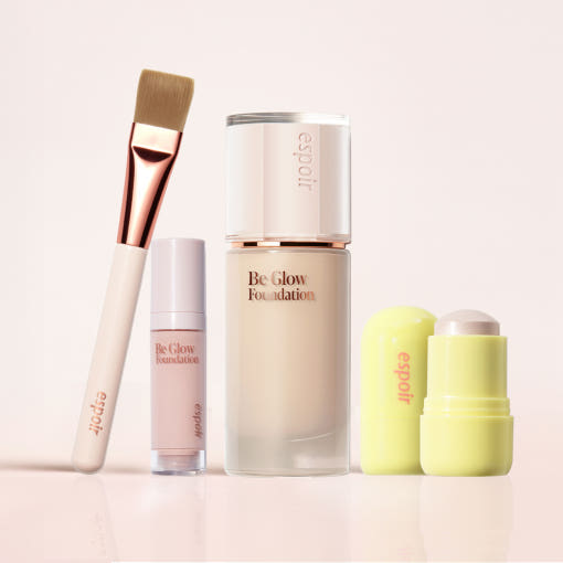 에스쁘아 NEW 비글로우 파운데이션 SPF27 PA++ 30g (+증정: 트루 글로우 파운데이션 브러쉬 +미니 파운데이션 #웨딩피치 + 미니 스틱 래디언스)