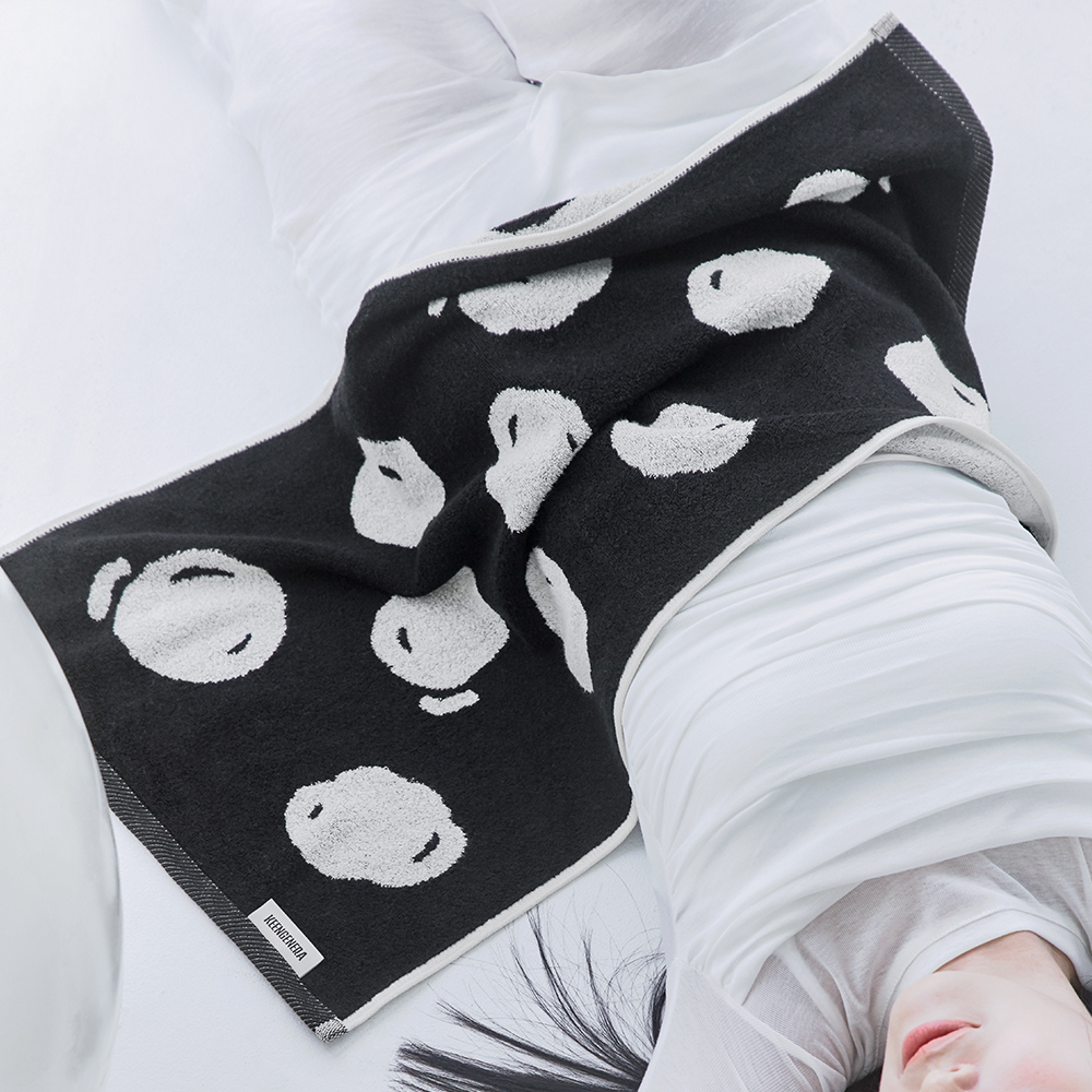 킨제네라 스노우베일 Playful 대나무 극세사 더블루프 호텔수건 180g 1장 40x80 결혼식 돌잔치 답례품 이미지 7