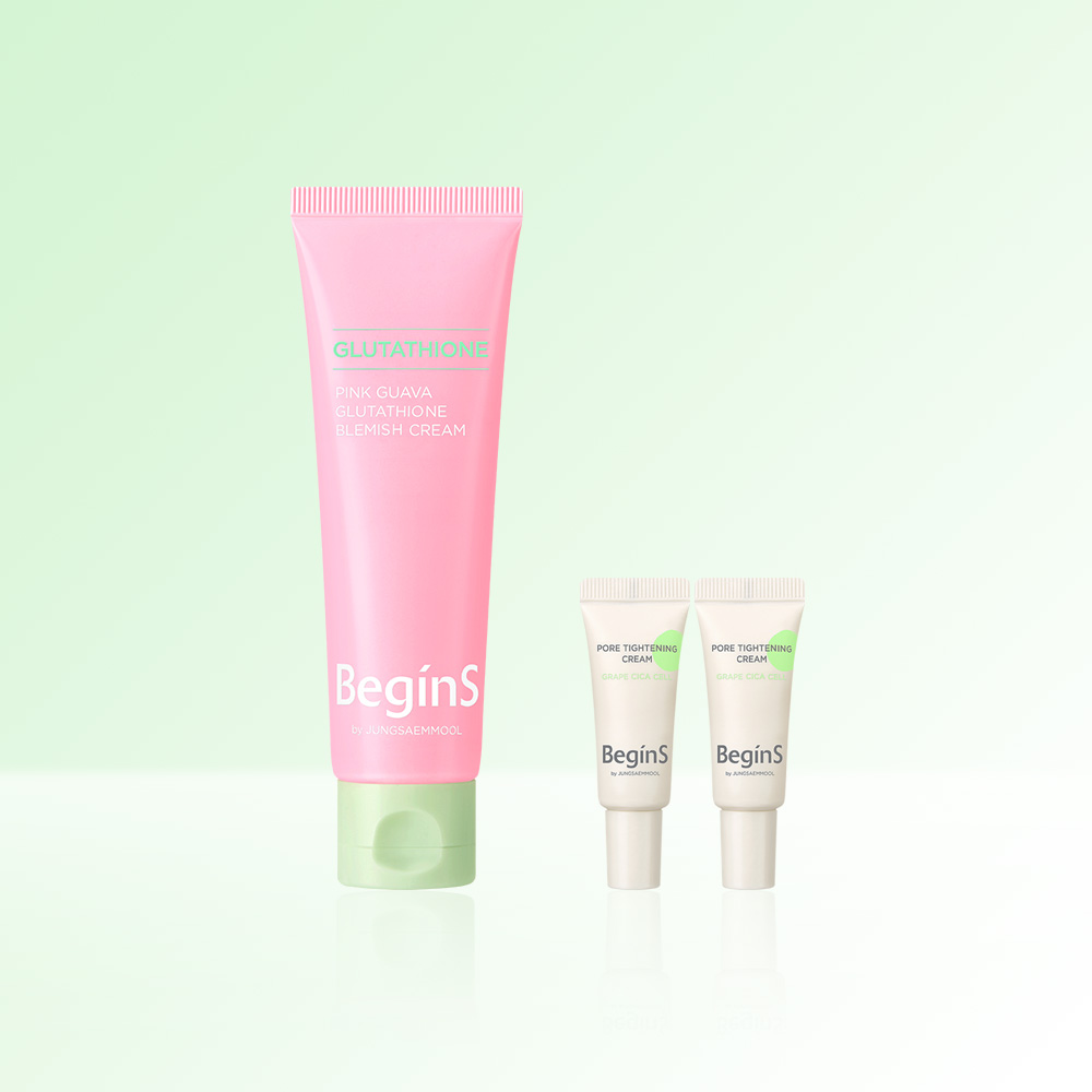 비긴스 바이 정샘물 핑크구아바 글루타치온 흔적크림 50ml - 메인 이미지