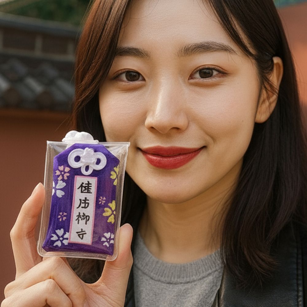 일본 오마모리 부적 소원성취 건강 공부 행운 합격 재물 수능 부적 키링 오마모리키링 행운부적 - 상품 이미지