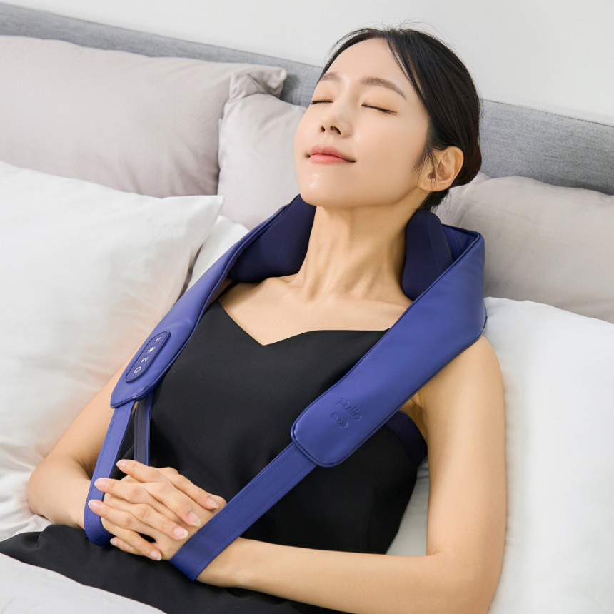 [풀리오본사 [선물SET 목 어깨 두드림 마사지기 V3 + 파우치 + 쇼핑백M 사진 5
