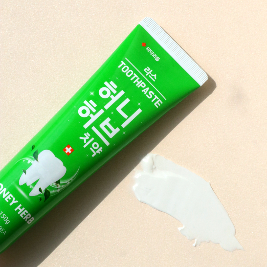 라스 허니 허브 내츄럴 치약 150g, 1개 - 상세 이미지 4