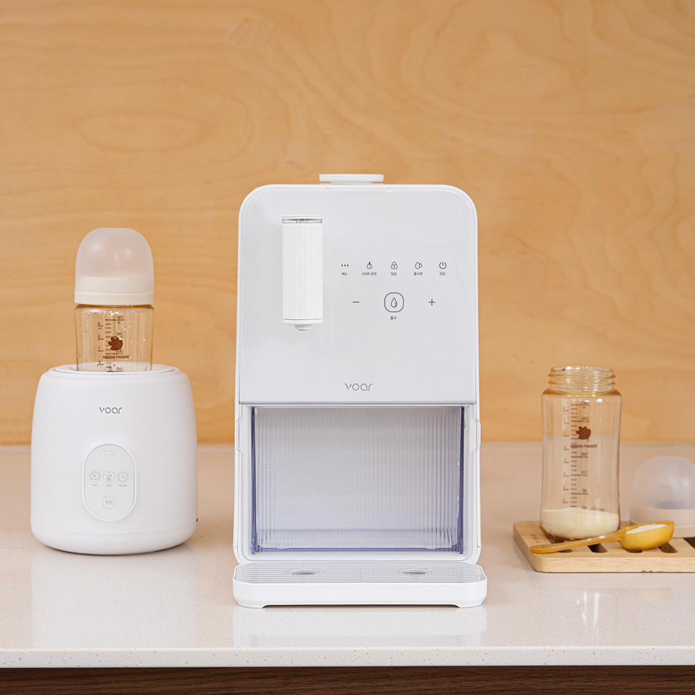 보아르 아가온 자동 출수형 분유포트 위생출수시스템 보온 내열유리 대용량 전기 커피 포트기
