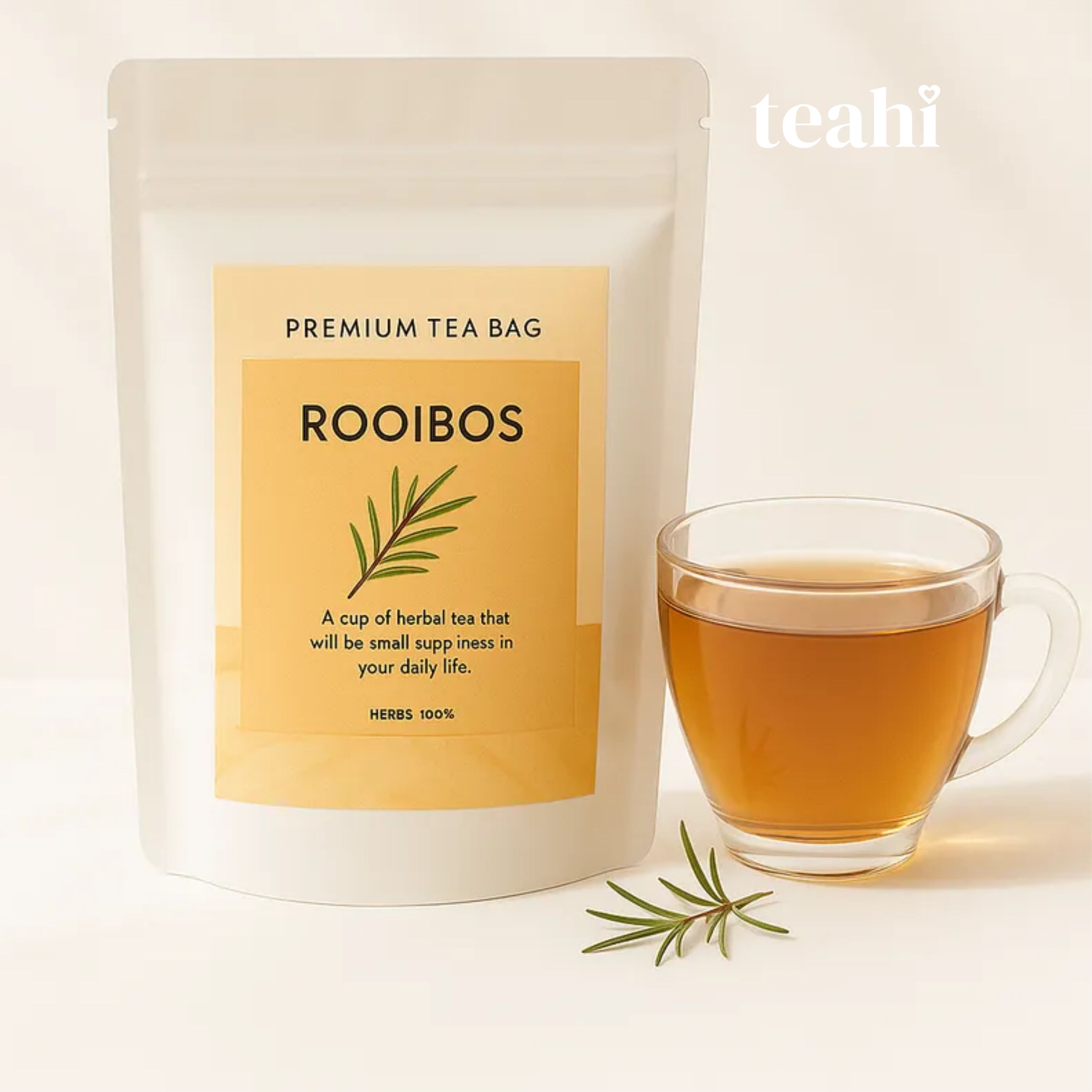 대용량 루이보스 차 티 카페용 사무실 탕비실 생분해 티백 100개입