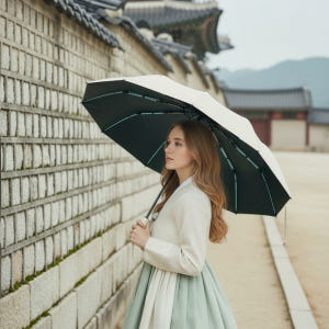 플루비아 3단 대형우산 튼튼한 접이식 완전자동 우산 UV 자외선차단 3c... 솔직 후기 | 실사용자 리뷰 분석 - 상품 이미지 4