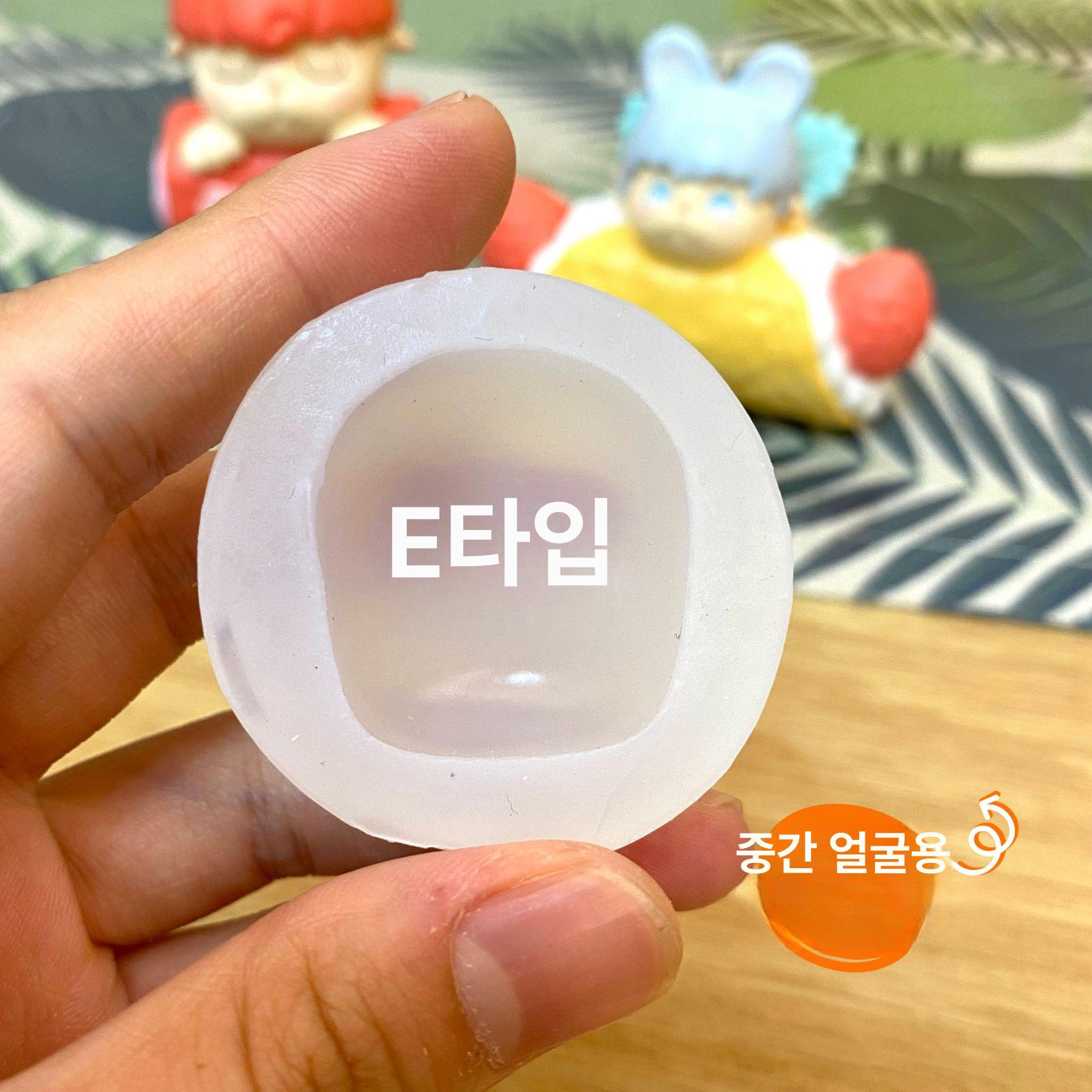 장식 인간 실리콘 초콜릿 꽃병 클레이 석고 북유럽 곰팡이 모양틀 양초 초상화 머리 수제 체리마루코 얼굴 틀 - 상세 이미지 3