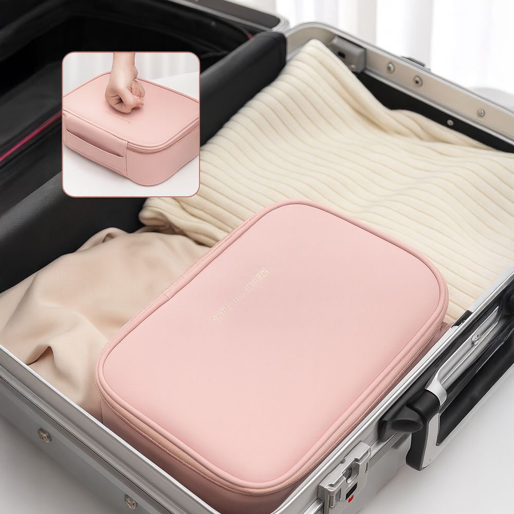 여행용 화장품 파우치 대용량 뷰티 브러쉬 메이크업 가방