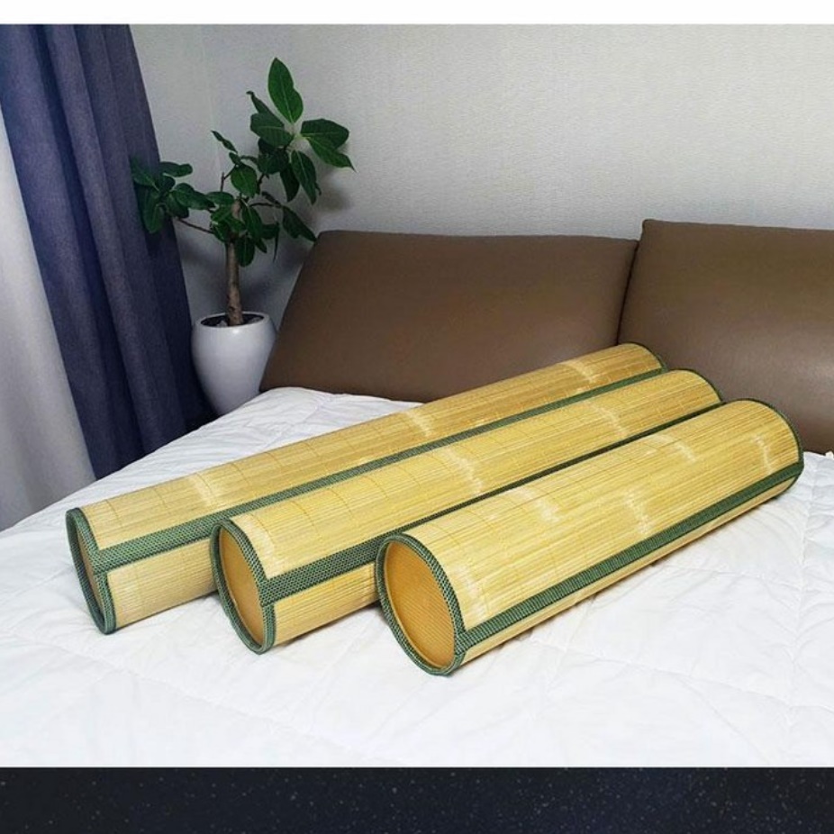 국산 죽부인 소형 여름용 다리사이베개 여름 대나무 죽부인