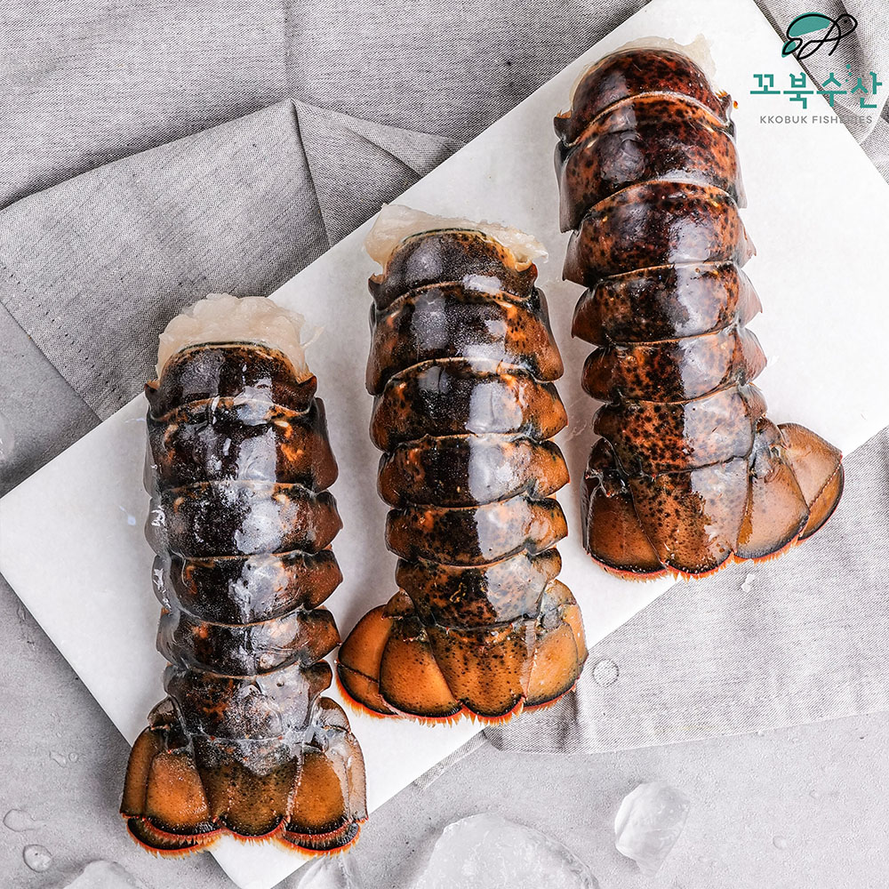 랍스터 테일 1마리 특대 (160~220g) 냉동 랍스타 꼬리 바다가제 6-8oz 이미지 8