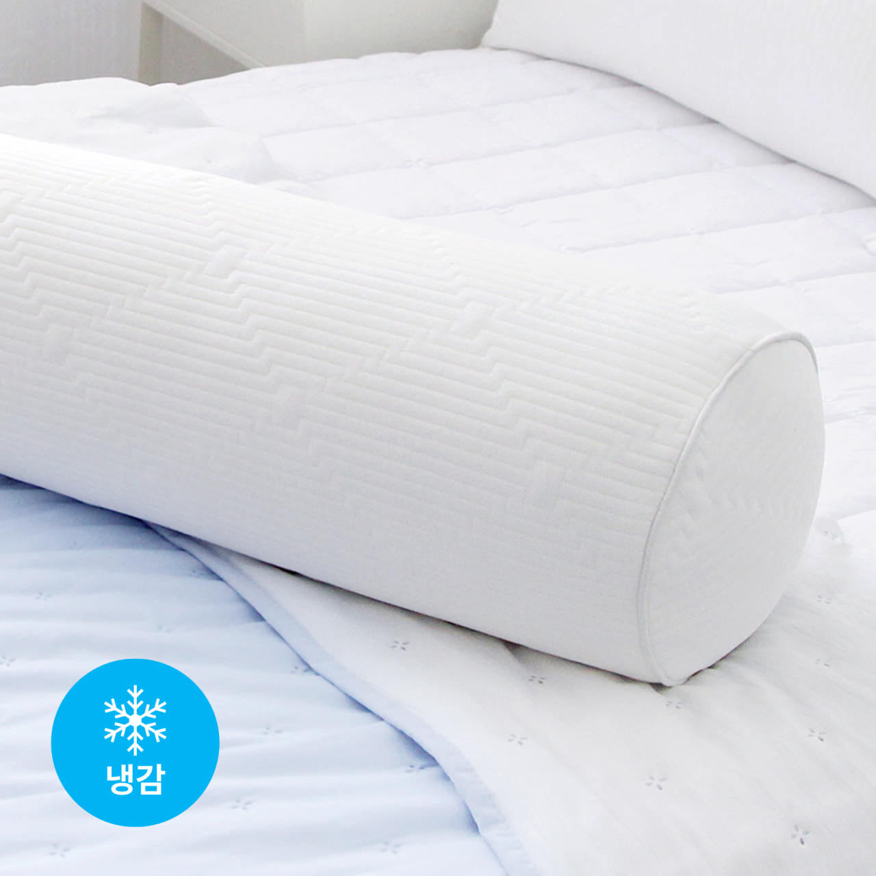 시원하게 쿨링 코지엔 오코텍스 여름 냉감 바디필로우 20x100 화이트