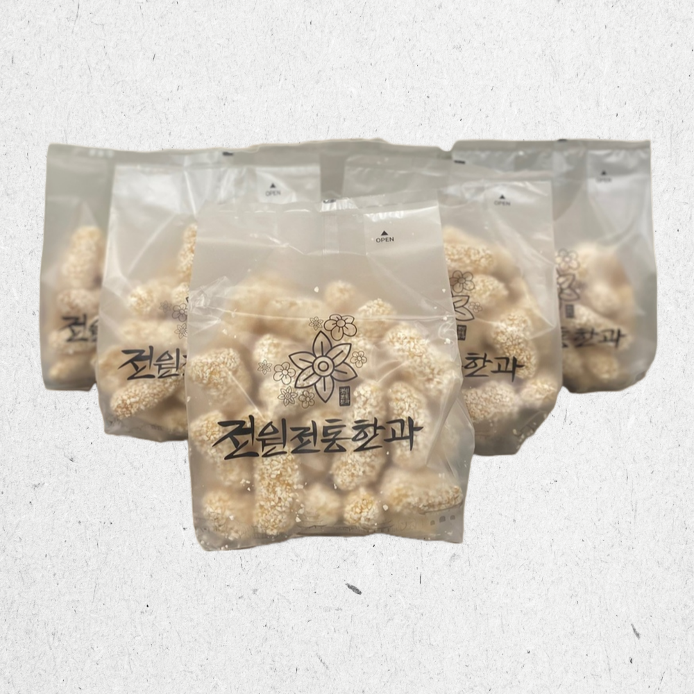 전주 한과 국산 조청 유과 부드러운 한과 찹쌀 유과 손가락 선물 - 상세 이미지 2