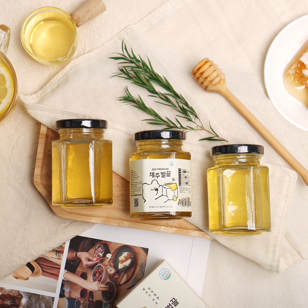 프리미엄 제주벌꿀 150g 제주 꿀 답례품