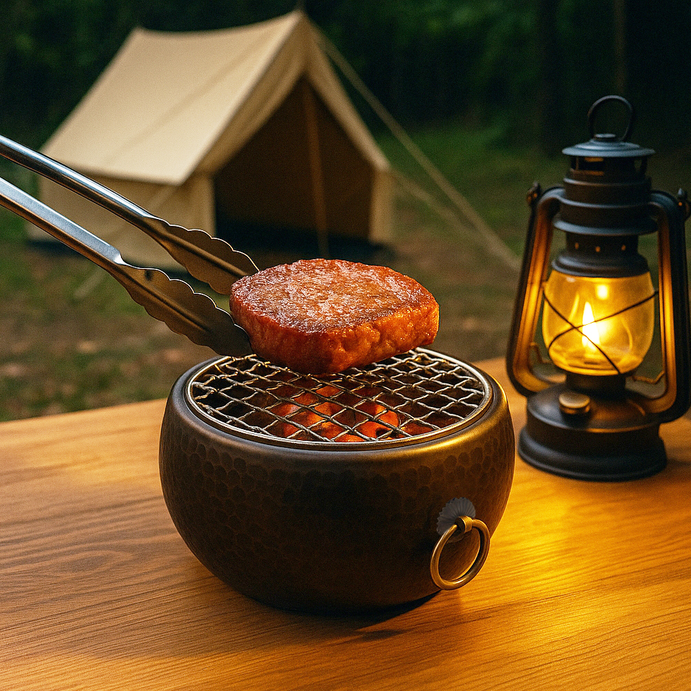 뉴테크캠쿡 미니 동화로 가정용 캠핑용 일본식 개인화로 숯불그릴 루니크