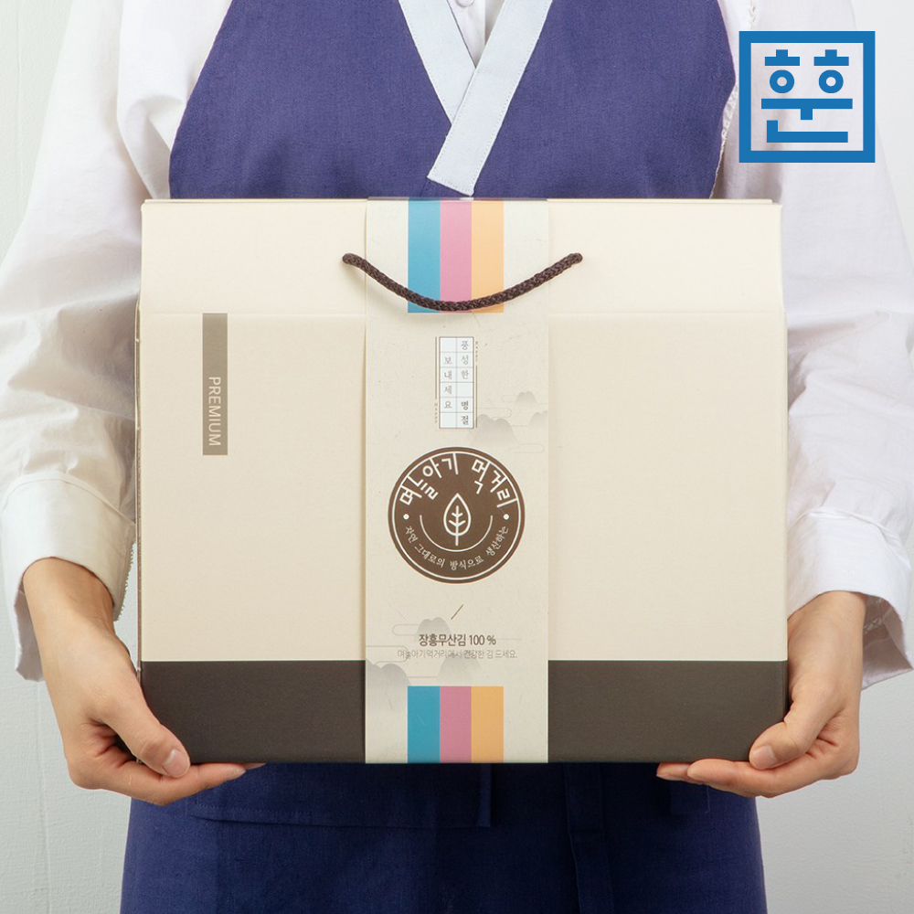 자연산 장흥 무산김 곱창김 돌김 선물세트 - 상품 이미지