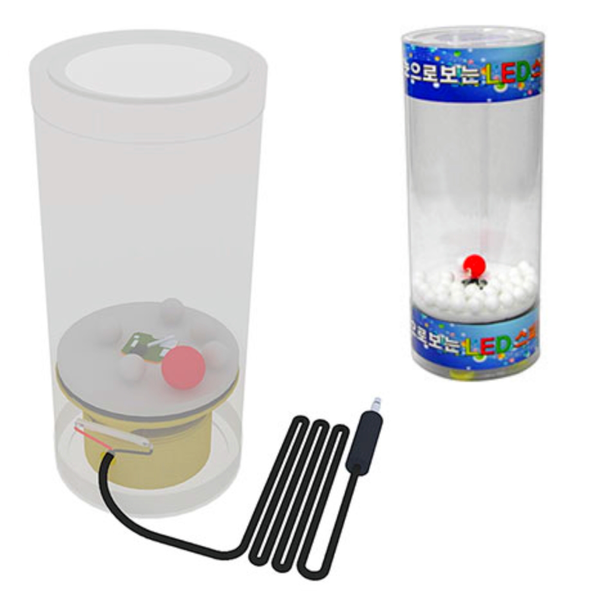 스티로폼공진동 스마트폰연결 소리진동관찰만들기 스피커의원리교구