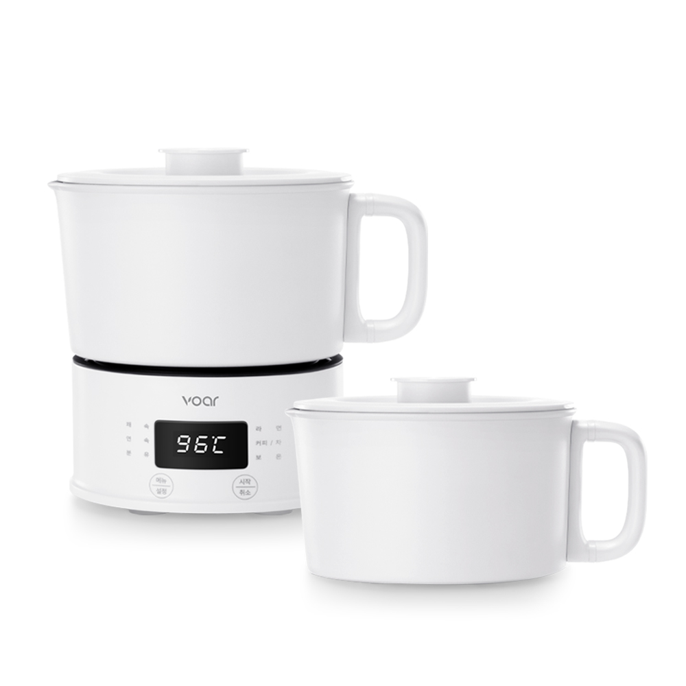 보아르 이지미니쿠커 여행용 전기포트 접이식 휴대용 분유포트 무선 커피주전자 프리볼트 포트기