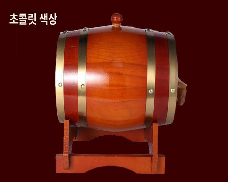 미니 오크통 소형 우드 와인 숙성용 빈티지소품 보관함 숙성 소품 술집 디스펜서 맥주 3l 본색 - 상세 이미지 4
