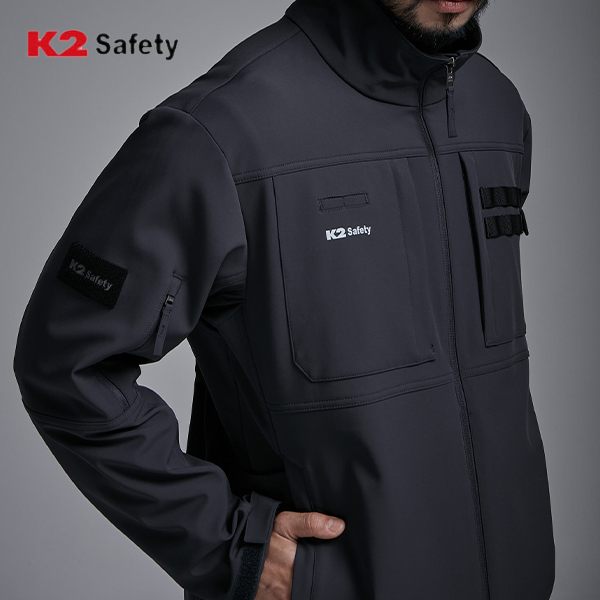 K2 세이프티 작업복 상의 겨울 근무복 상의 본딩셋업자켓 F5101 이미지 7