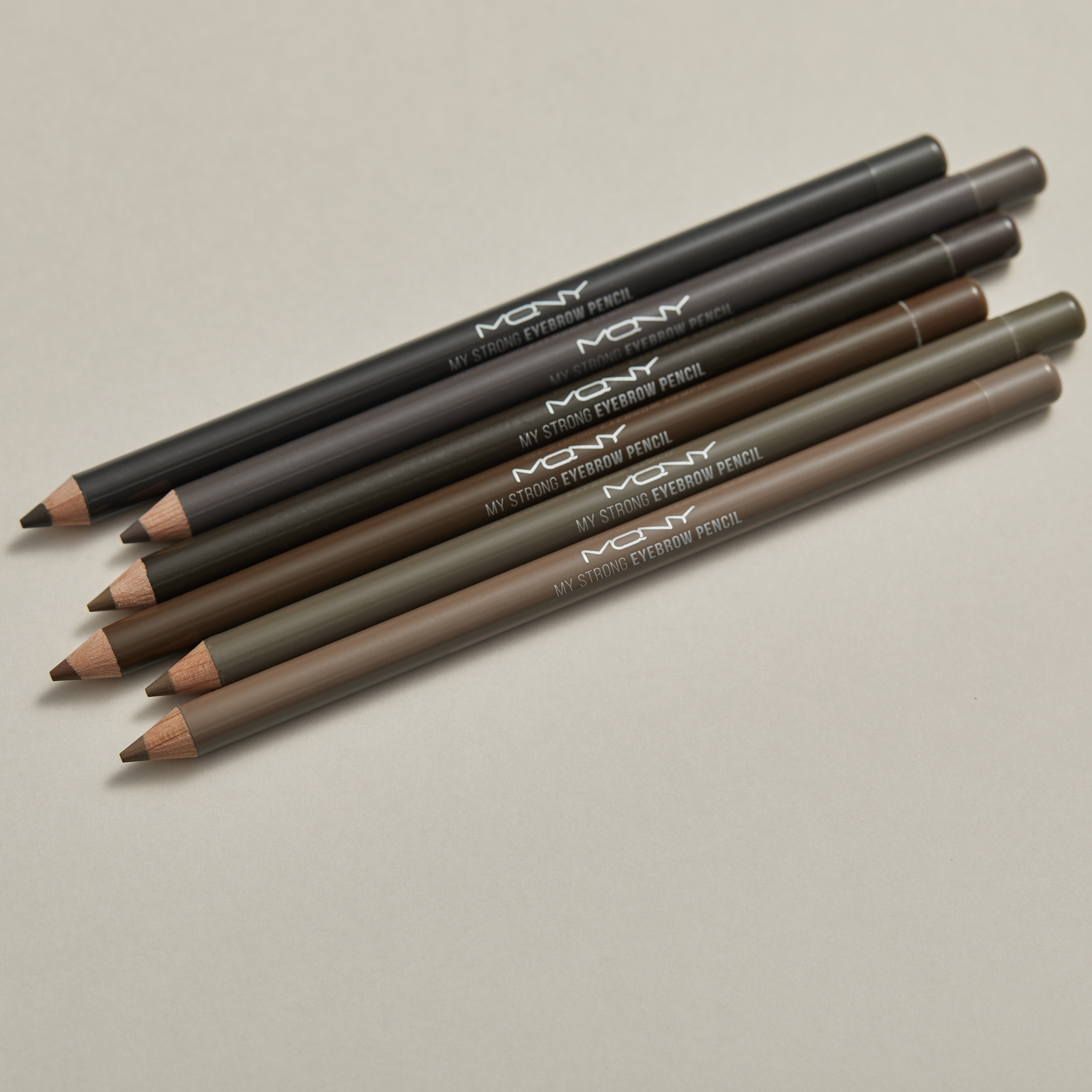 맥퀸뉴욕 마이스트롱 아이브로우 펜슬 1.2g 6종 /퍼스널컬러 눈썹펜슬 남자눈썹