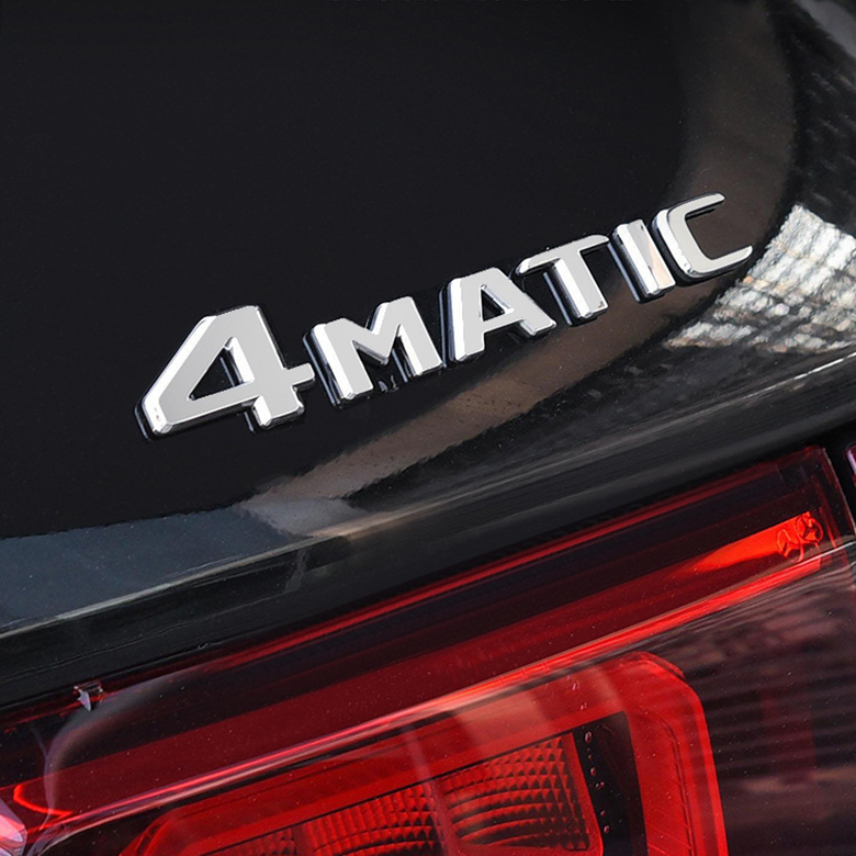 벤츠 엠블럼 트렁크 4MATIC 스티커 4메틱 4륜 레터링 A B C E S클라스 - 상품 이미지