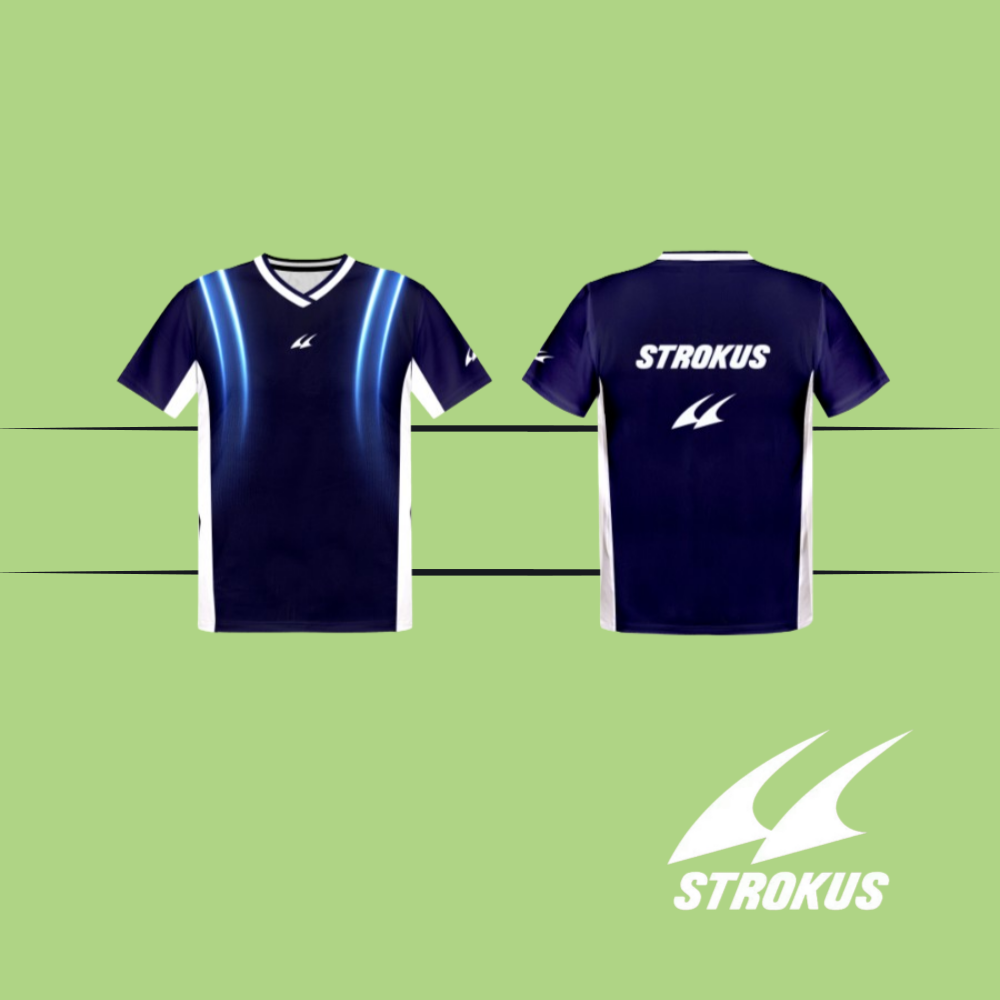 스트로커스 배드민턴의류 게임웨어 경기복 상의 STRT-2521 - 메인 이미지