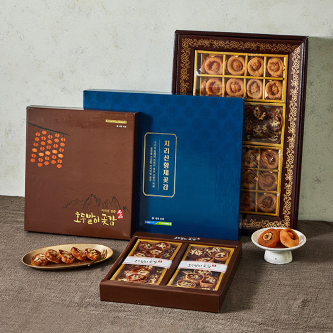 지리산 산청 고종시 곶감 건시 반건시 호두말이 명절 선물세트 설 추석 선물