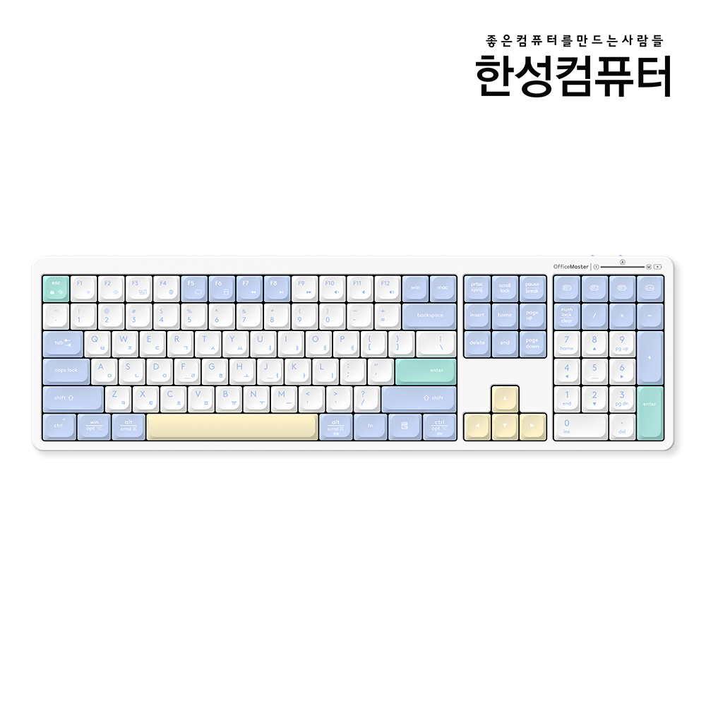 한성 GK698 저소음 블루투스 무선 키보드 오피스마스터 풀배열 사무용 - 상세 이미지 3