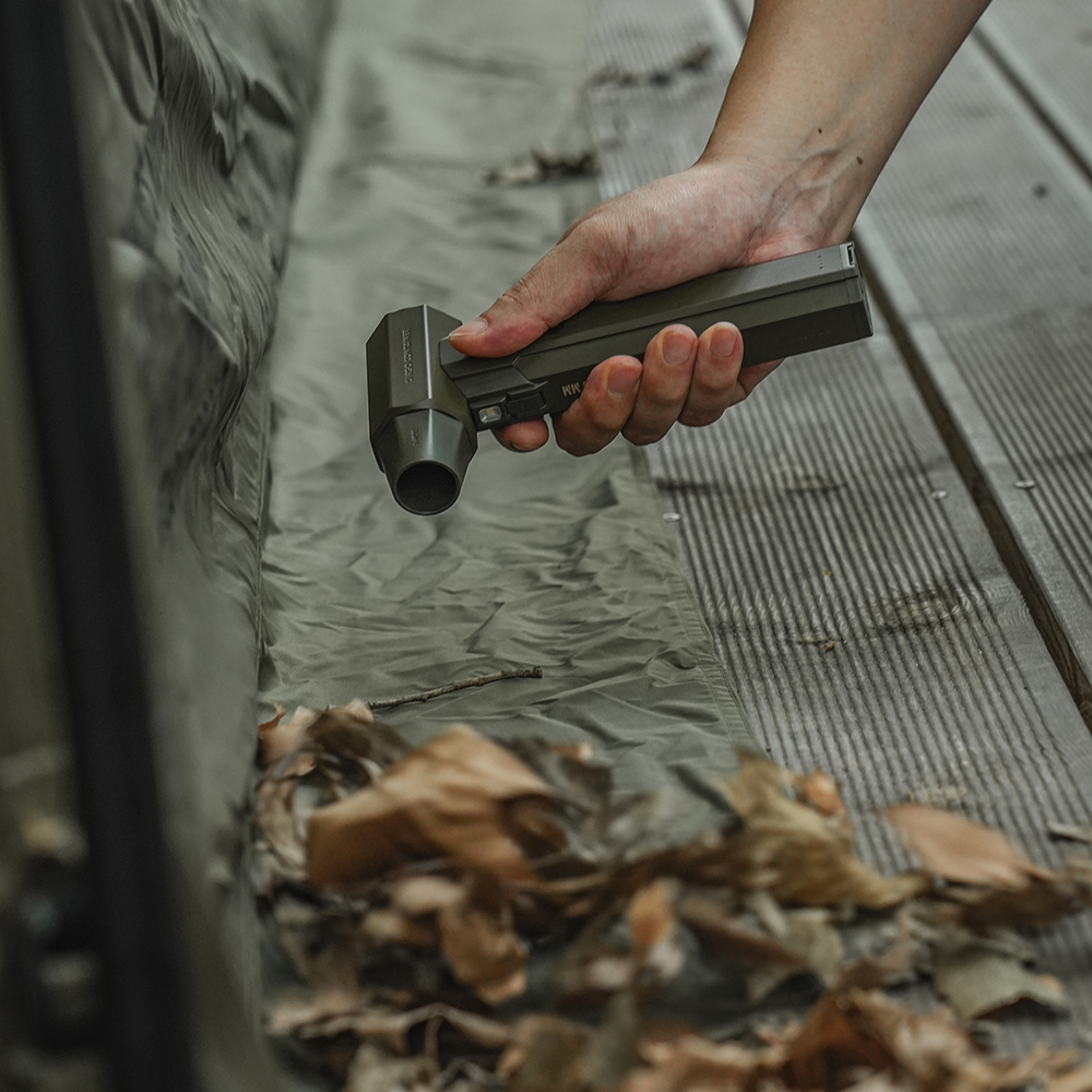 카고컨테이너 제트 무선 초강력 미니 세차 컴퓨터청소 캠핑 에어건 카키