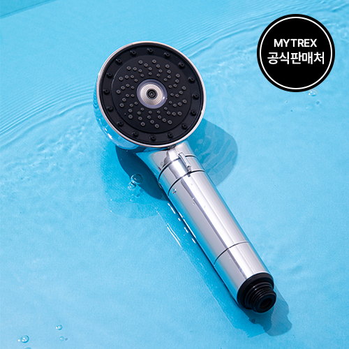 마이트렉스 HIHO 파인 버블 샤워기+e 나노 미세전류 미세먼지 모공세척 필터 샤워기헤드