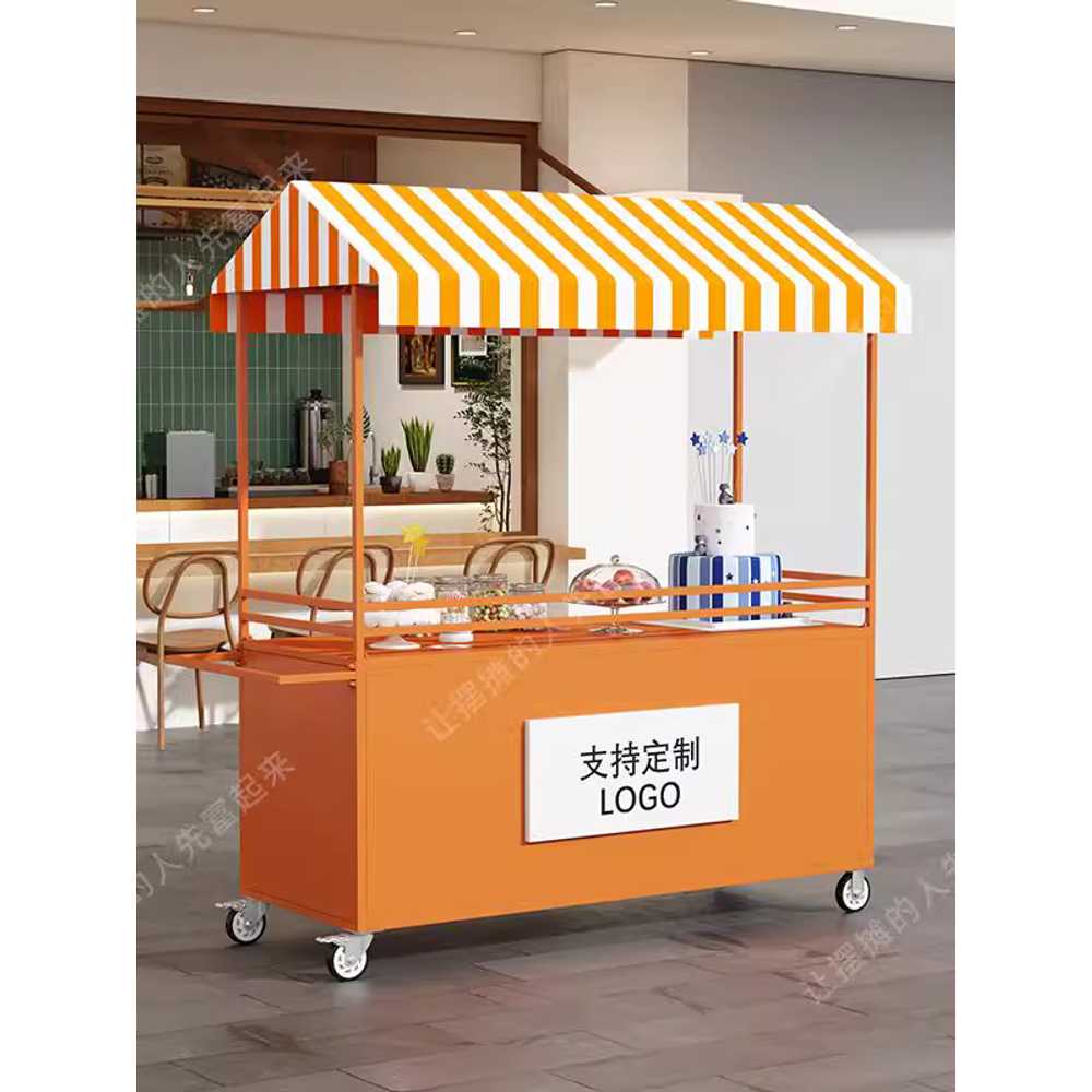 행사 매대 플리마켓 전시회 홍보용 이동식 진열대 그린 180x60x190 - 상세 이미지 2