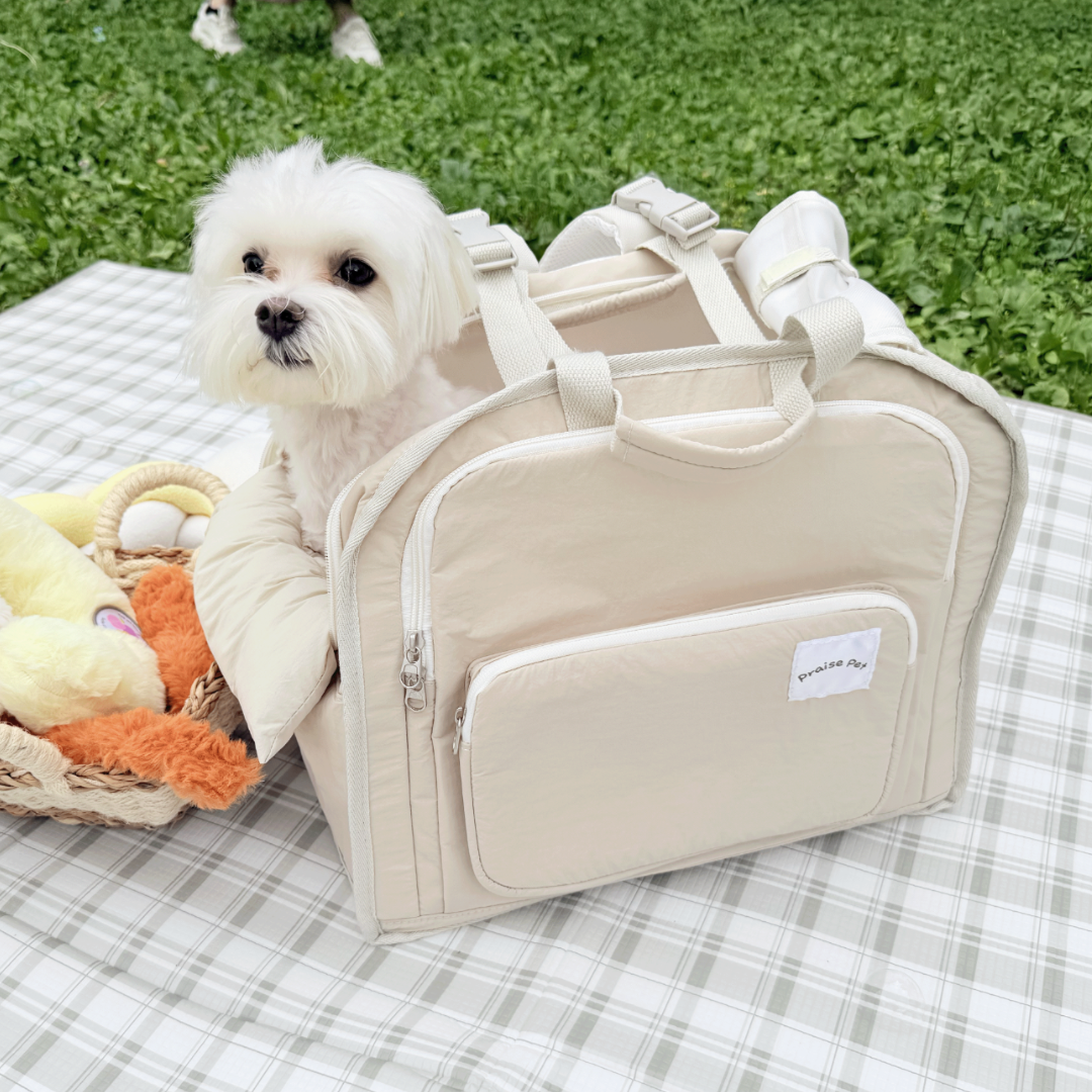 프레이즈펫 머랭 백팩 - 강아지 고양이 이동가방 이동장 - 상품 이미지