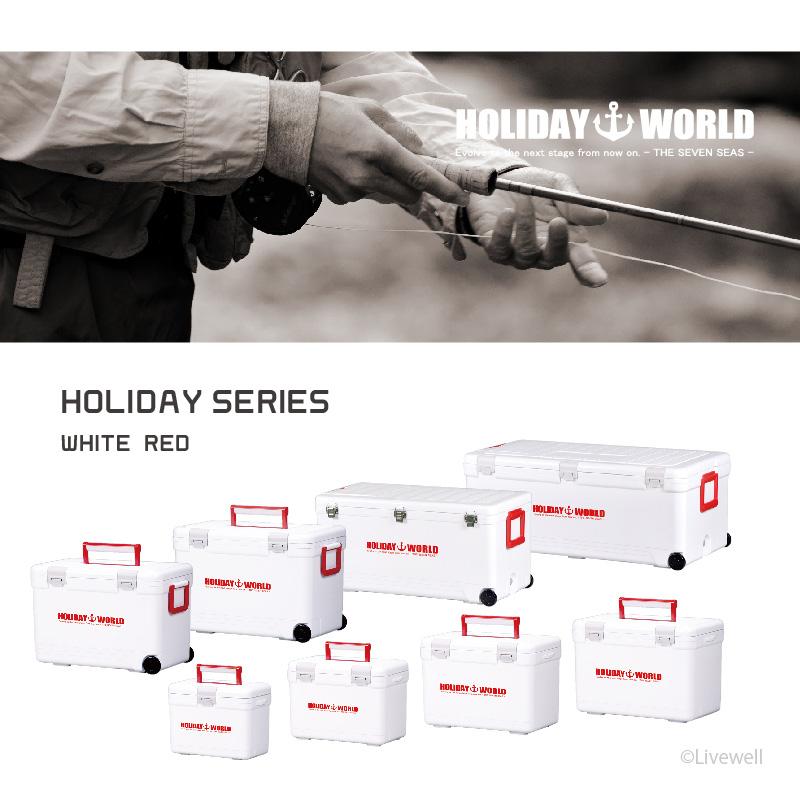신와 홀리데이월드 캠핑 바퀴달린 아이스박스 쿨러 76L