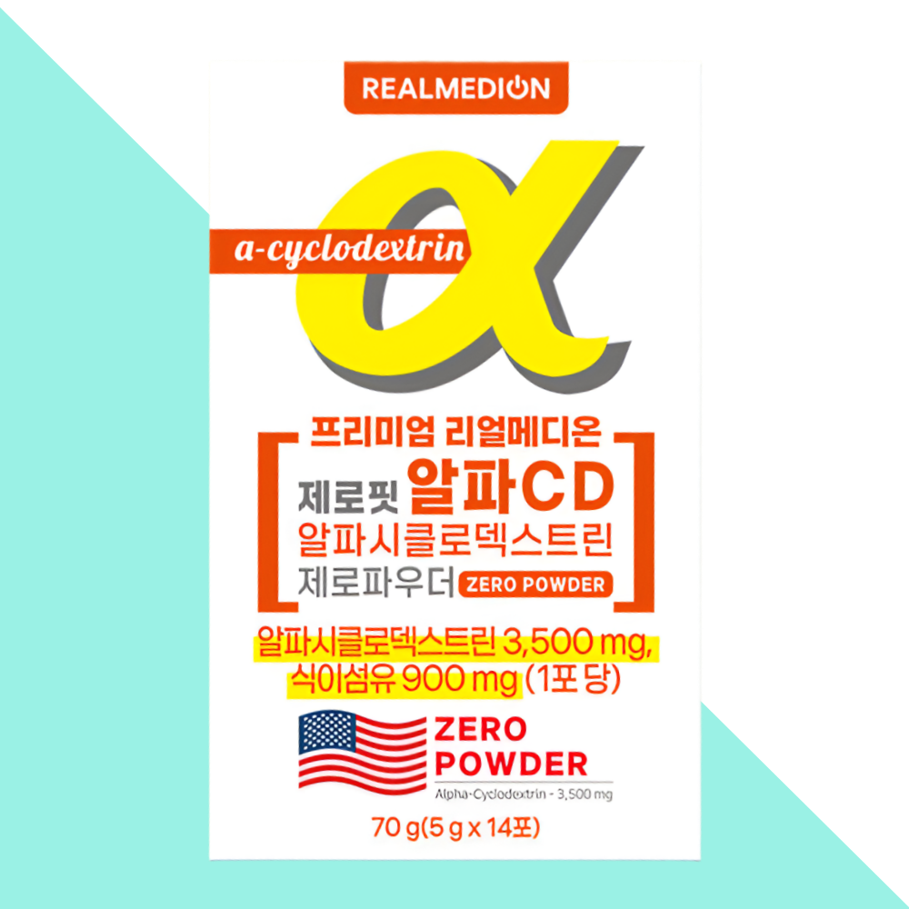 리얼메디온 알파CD 알파시클로덱스트린 파인애플맛 14포X1개 - 상품 이미지