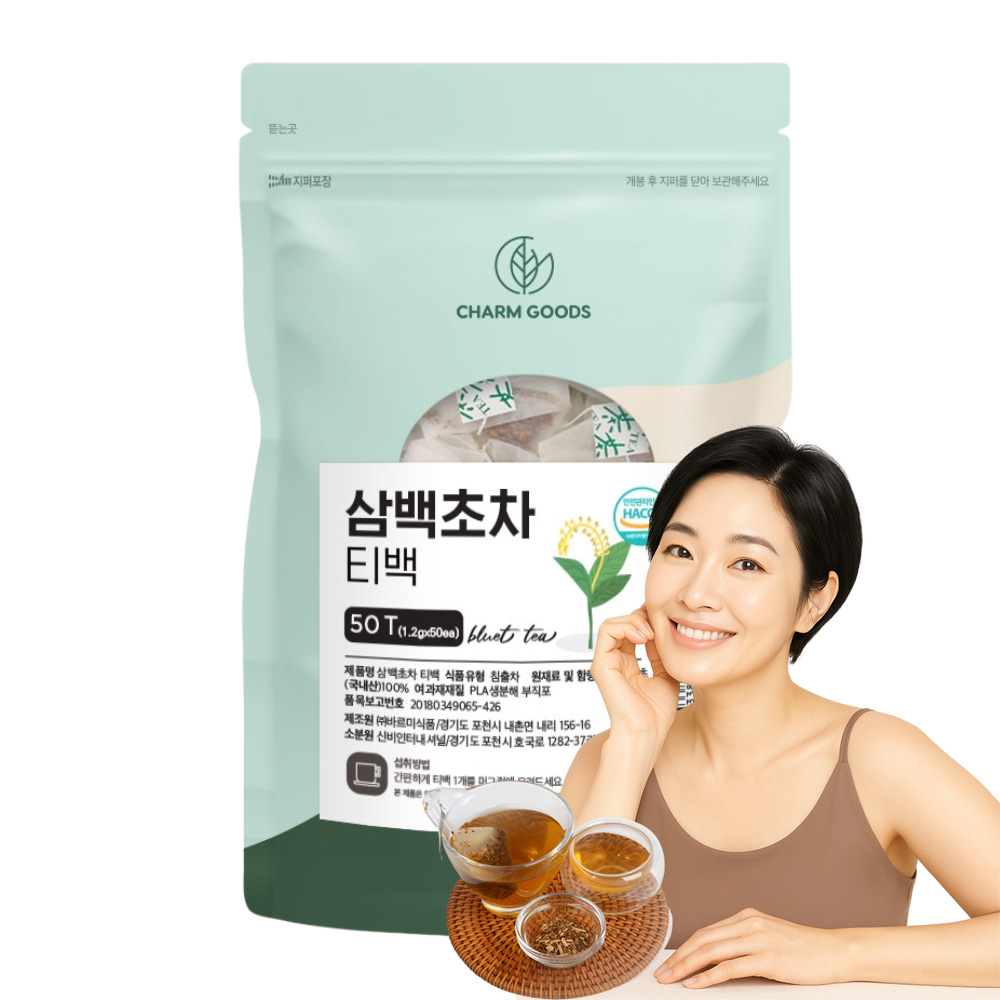 국산 물대신 삼백초차 티백 50티백 - 상품 이미지